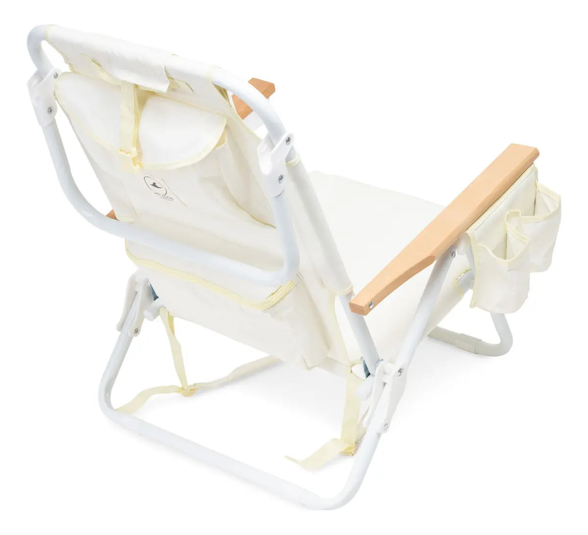 Silla de Playa Plegable Dryhood Traveler 6 Posiciones, Beige