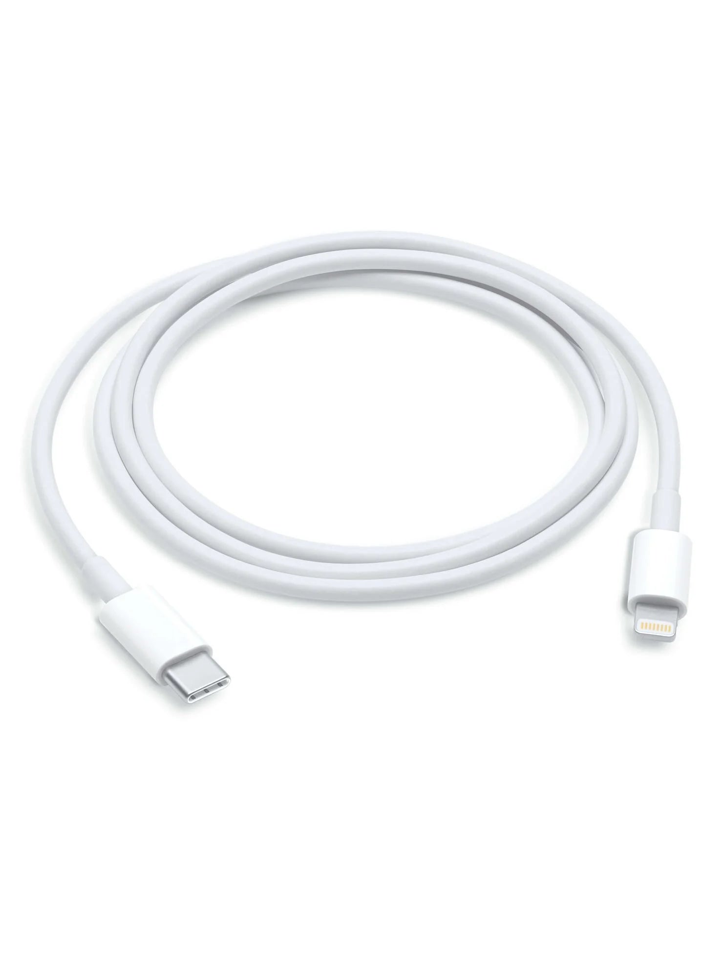 Cable Iphone Tipo C Lightning Original A1703 Blanco 1Mts