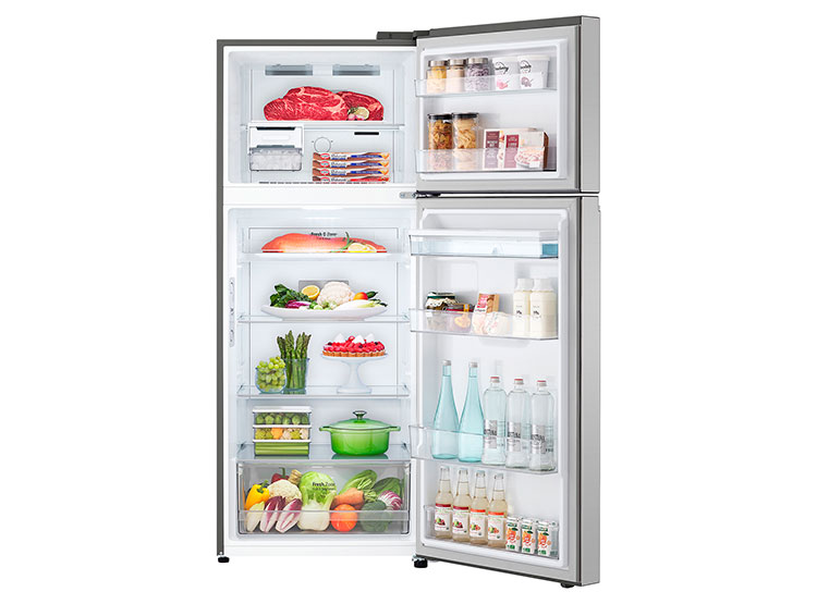 Refrigerador Congelador Dos Puertas Lg Vt40spp Silver 394lt