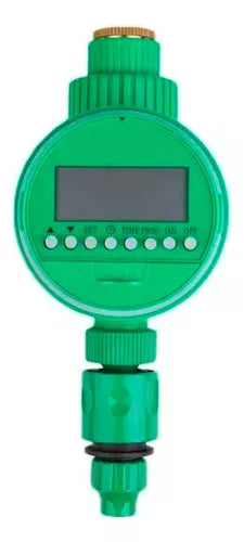 Temporizador Riego Automatico Generico Timer Digital Led Progra Verde