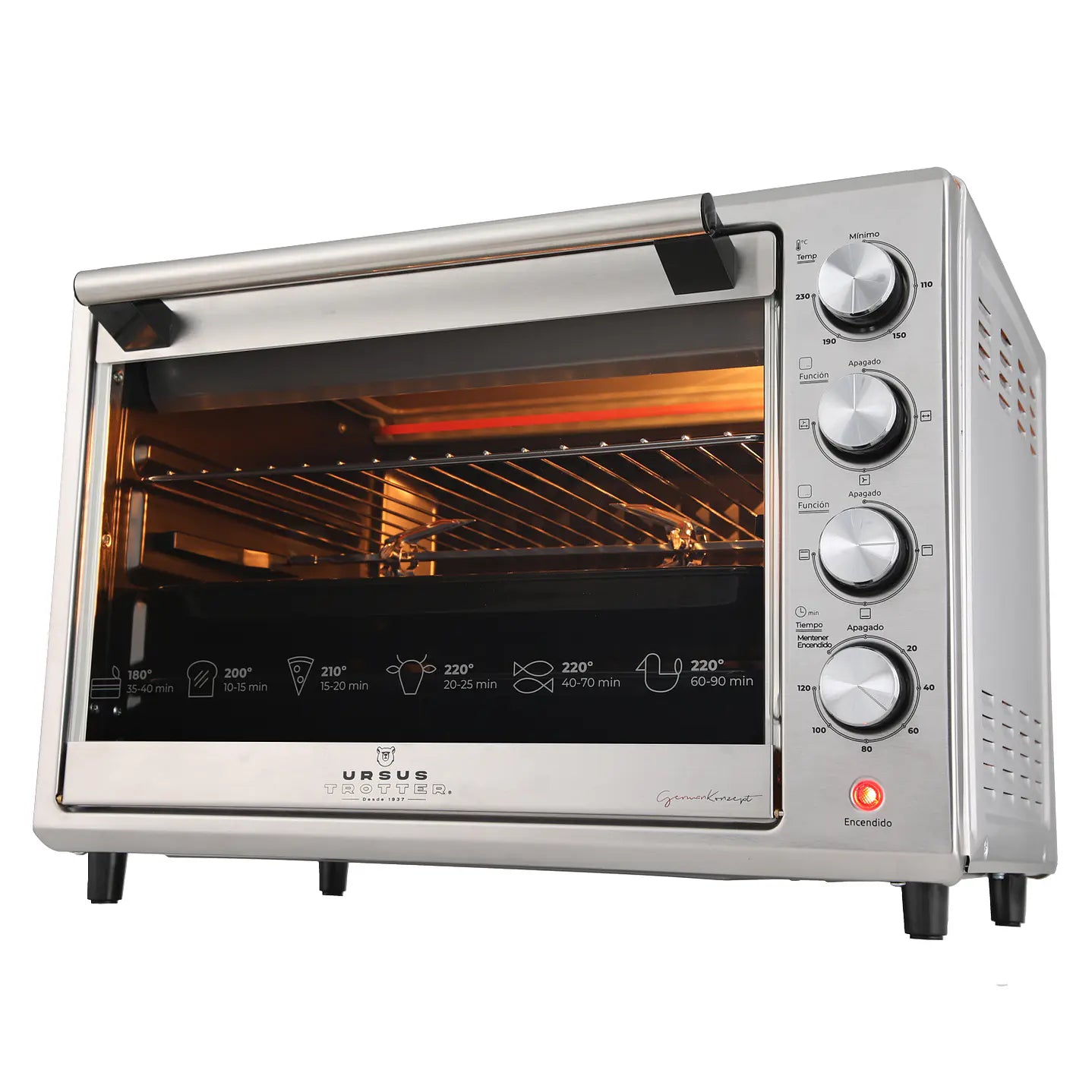 Horno Eléctrico Ursus Trotter UT-BACKOFEN PRO-I 48 Litros