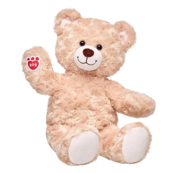 Peluche Ansaldo Buildabear Workshop Happy Hugs Con Accesorios Marron Claro