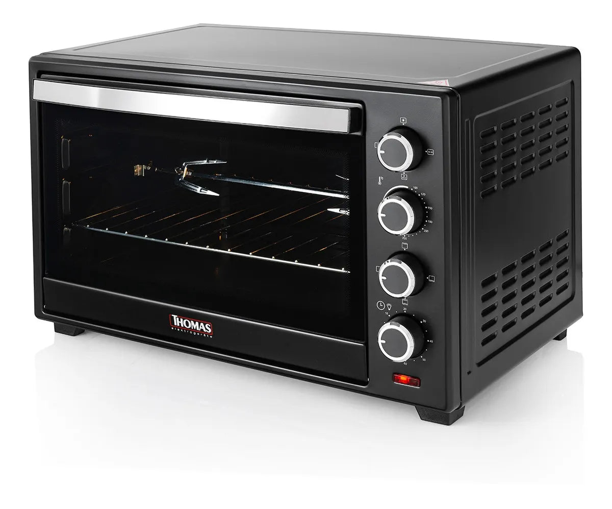 Horno Eléctrico Thomas Th-48n Negro 48 litros