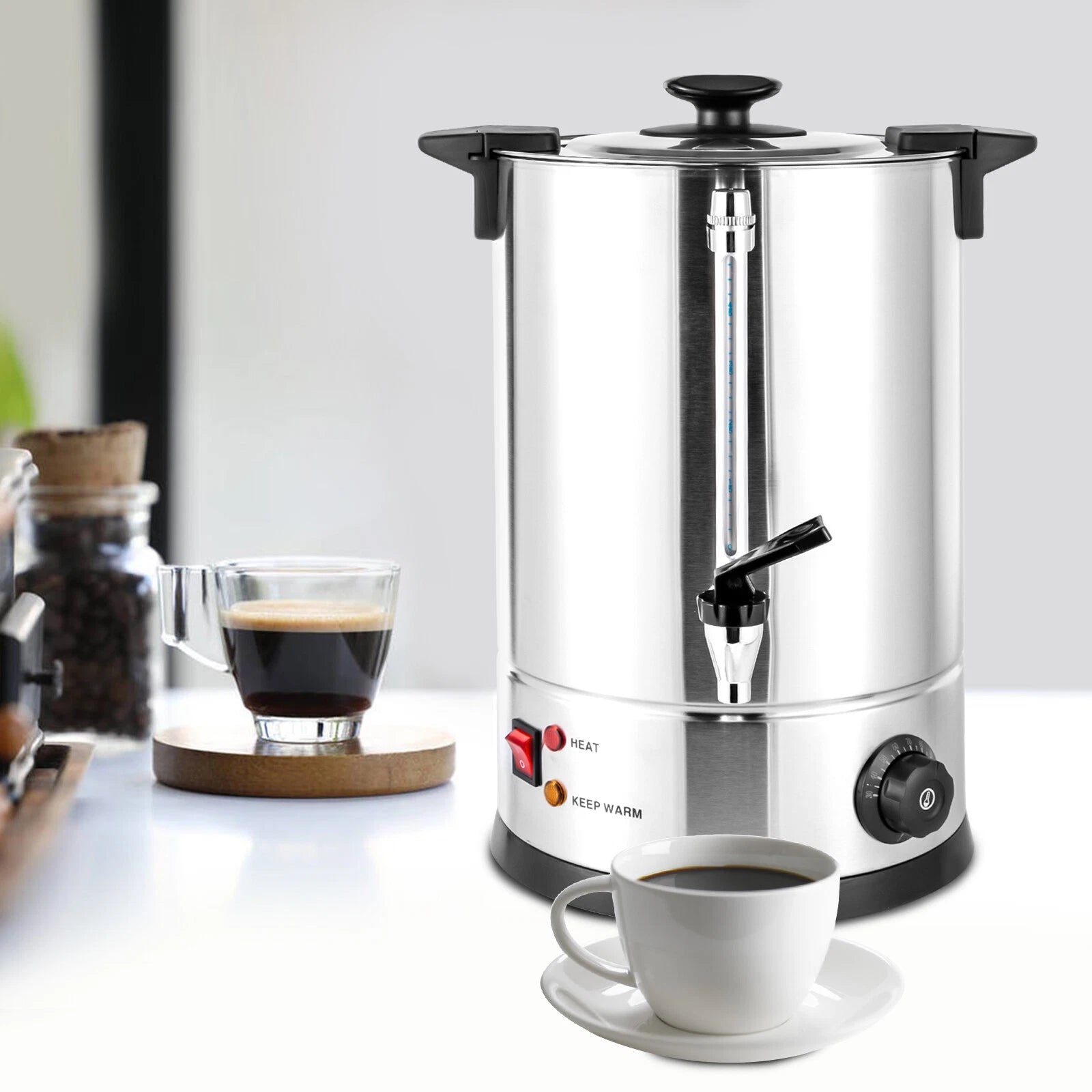 Coffee Urn Rigonor Termo Electrico 12l
