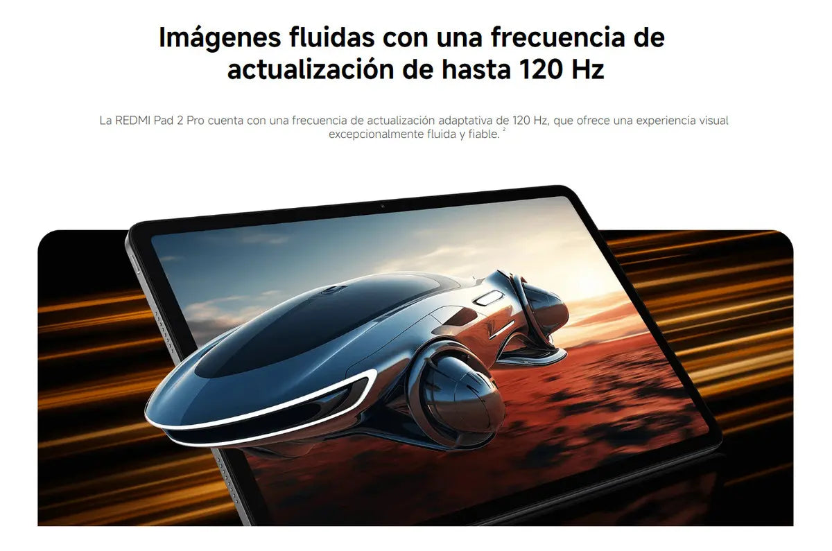 Tablet Redmi Pad 2 Pro Xiaomi HyperOS 6GB RAM 128GB, Graphite Gray