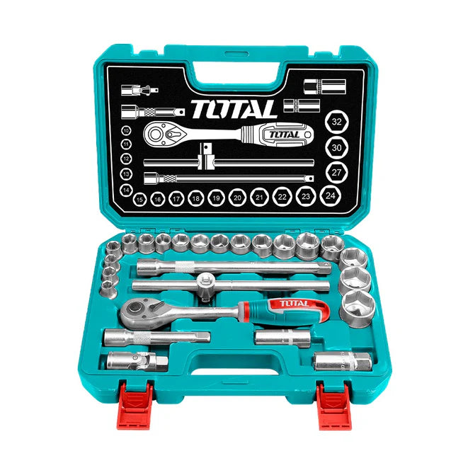 Juego De Dados 1/2 Total Tht121251 25 Piezas