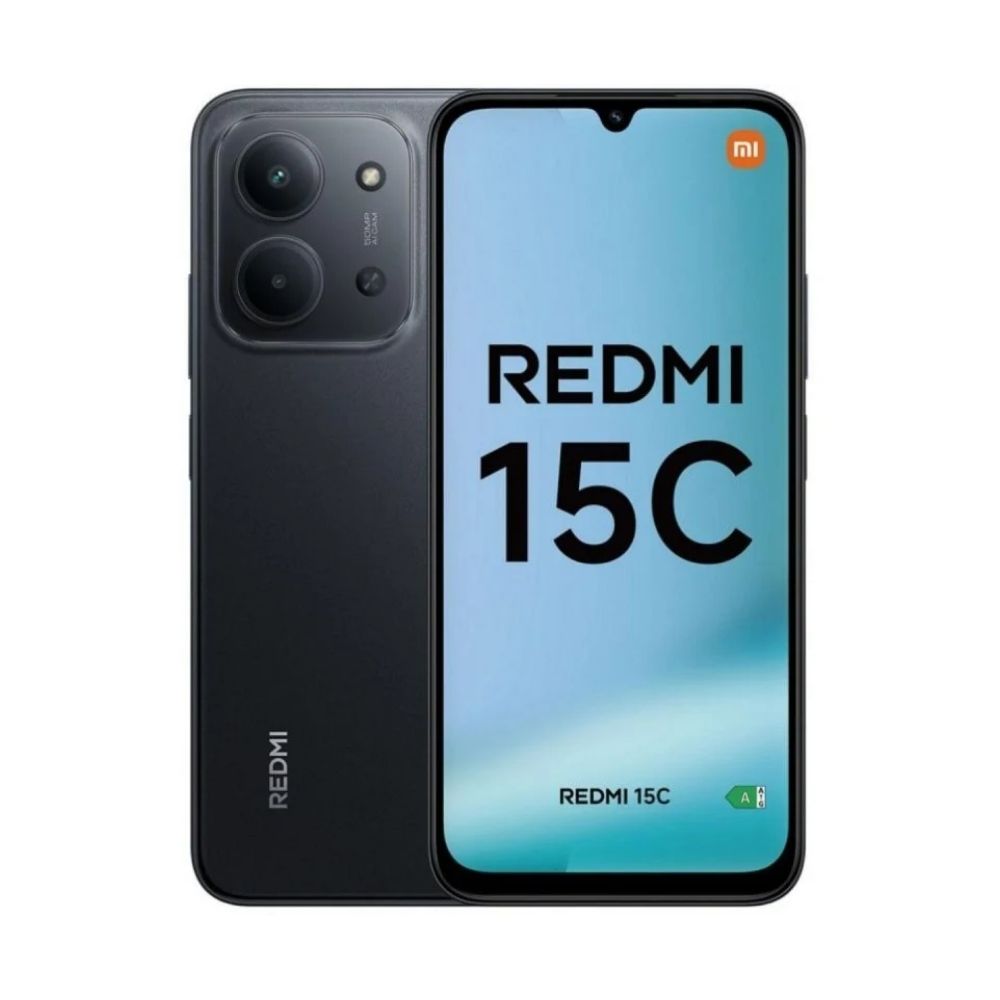 Celular Xiaomi Redmi 15C HyperOS 8GB RAM 256GB Midnight Black