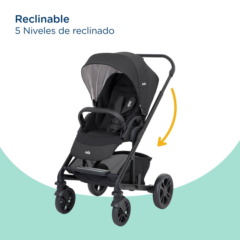 Coche Joie Chrome Trio Ember Gris Oscuro