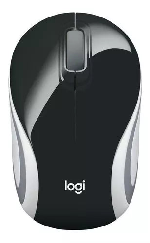 Mini Mouse Inalambrico Logitech M187 Negroo-Blanco