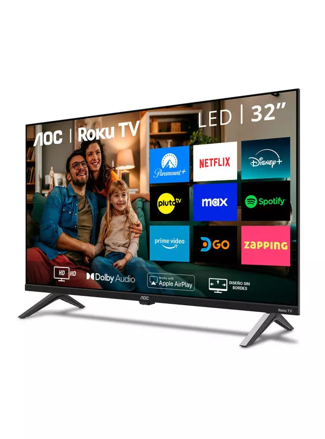Smart Tv Roku Aoc 32s5045 Negro 32"