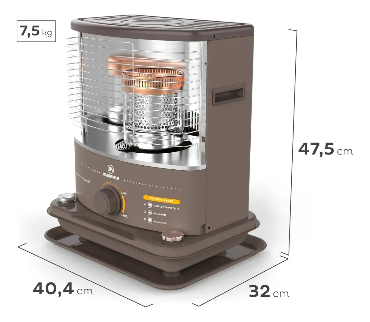Estufa Kerosene Mademsa Foguita Pro