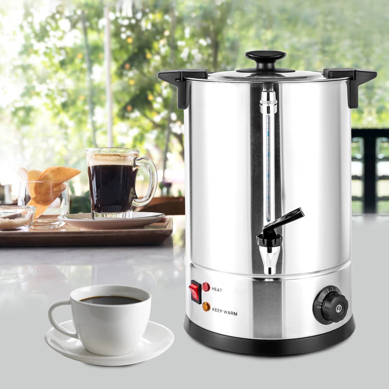 Coffee Urn Rigonor Termo Electrico 12l