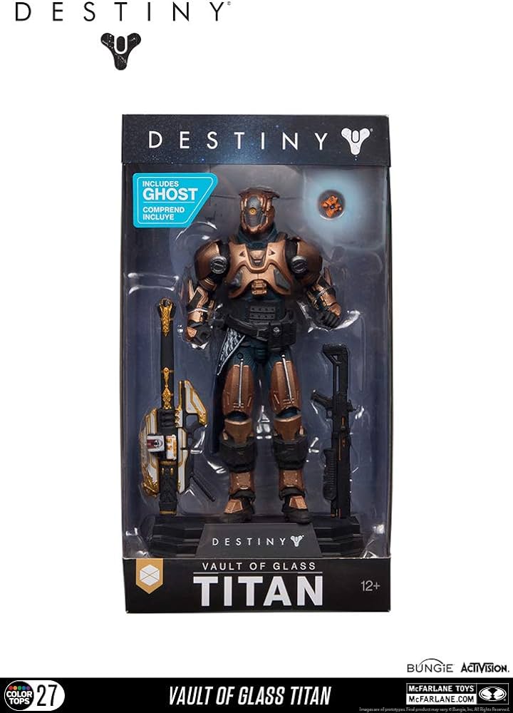 Figura mcfarlane figura titan destiny, 7"