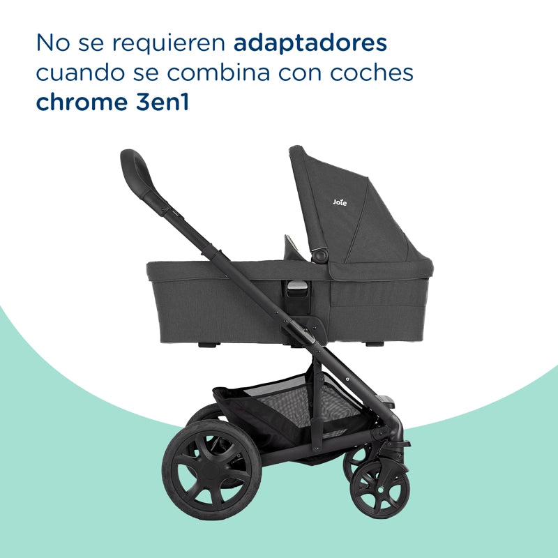 Coche Joie Chrome Trio Ember Gris Oscuro