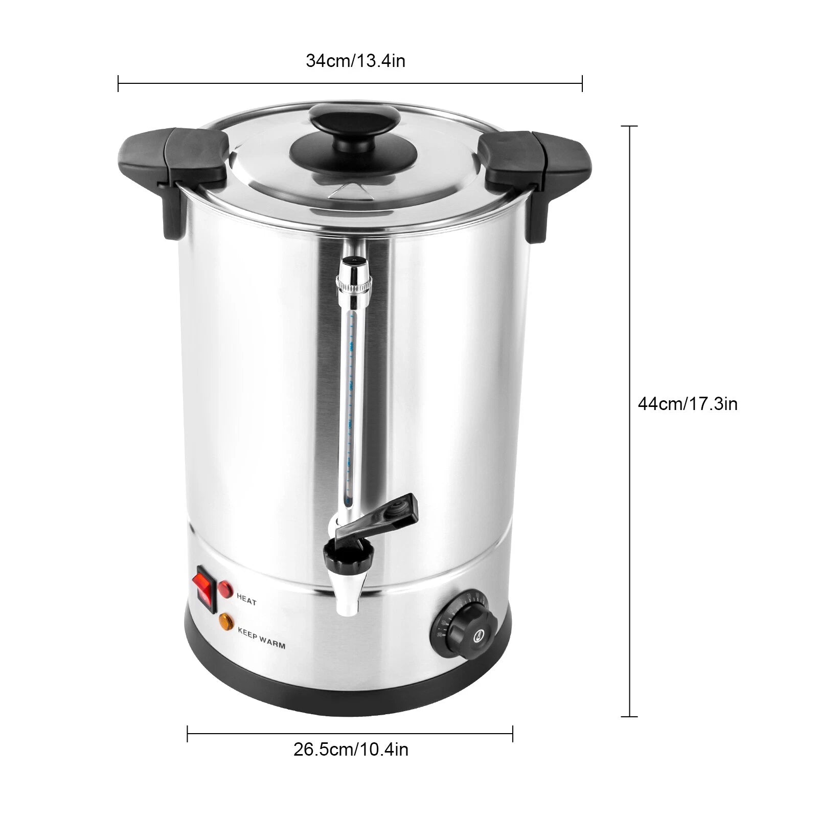 Coffee Urn Rigonor Termo Electrico 12l