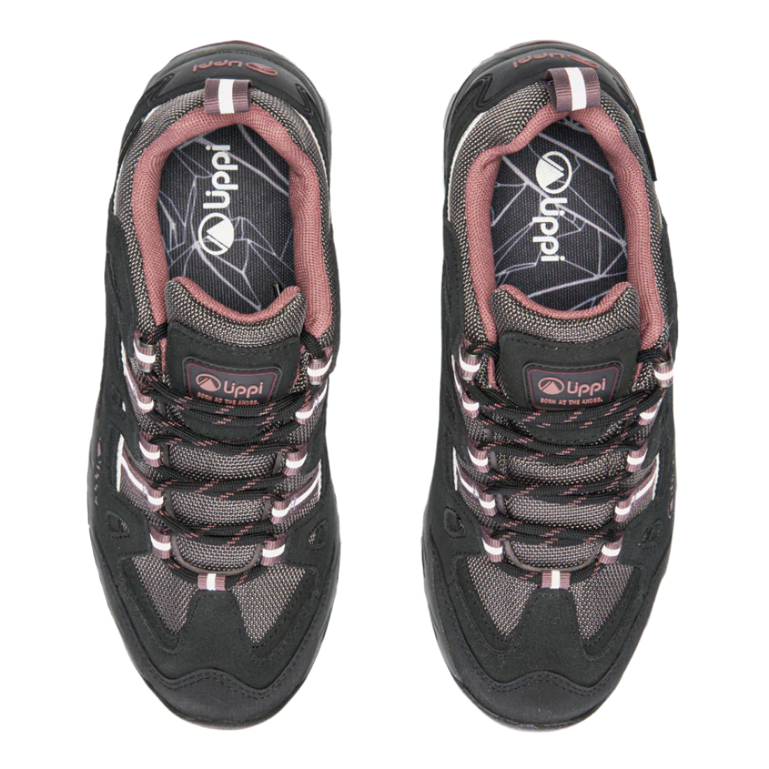 Zapatillas Lippi Puelo Cs Low Negro Uva 37 Femenino