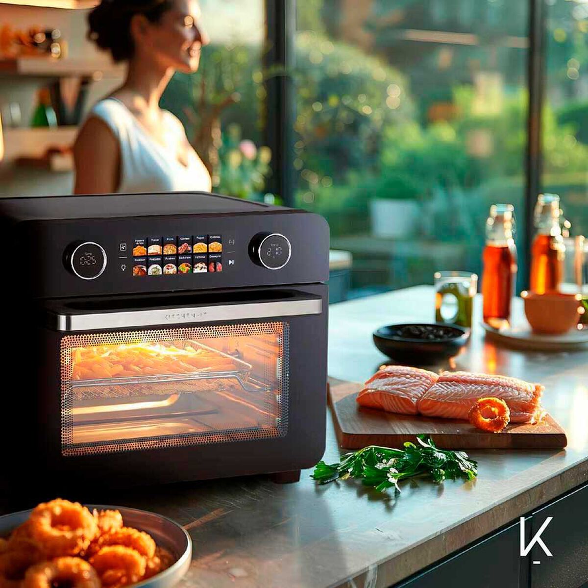 Horno Freidora de Aire Kitchen-IT Smart Edition 25 Litros