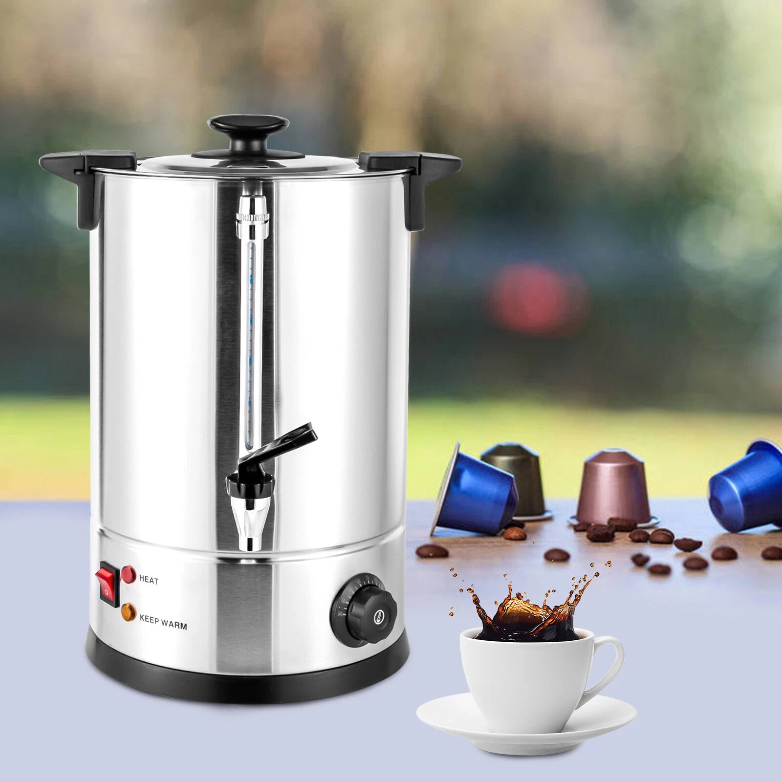Coffee Urn Rigonor Termo Electrico 12l