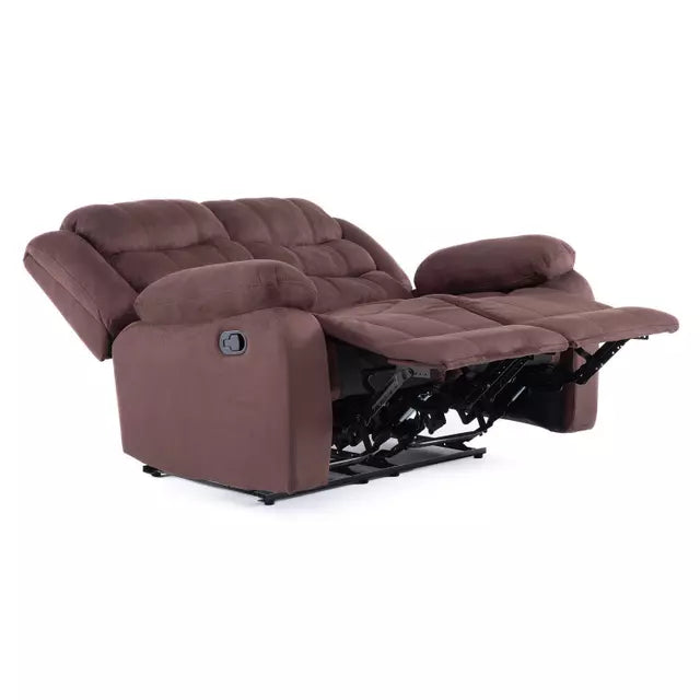 Sofá 2 Cuerpos Reclinable Norman Elephant 2011L, Cafe