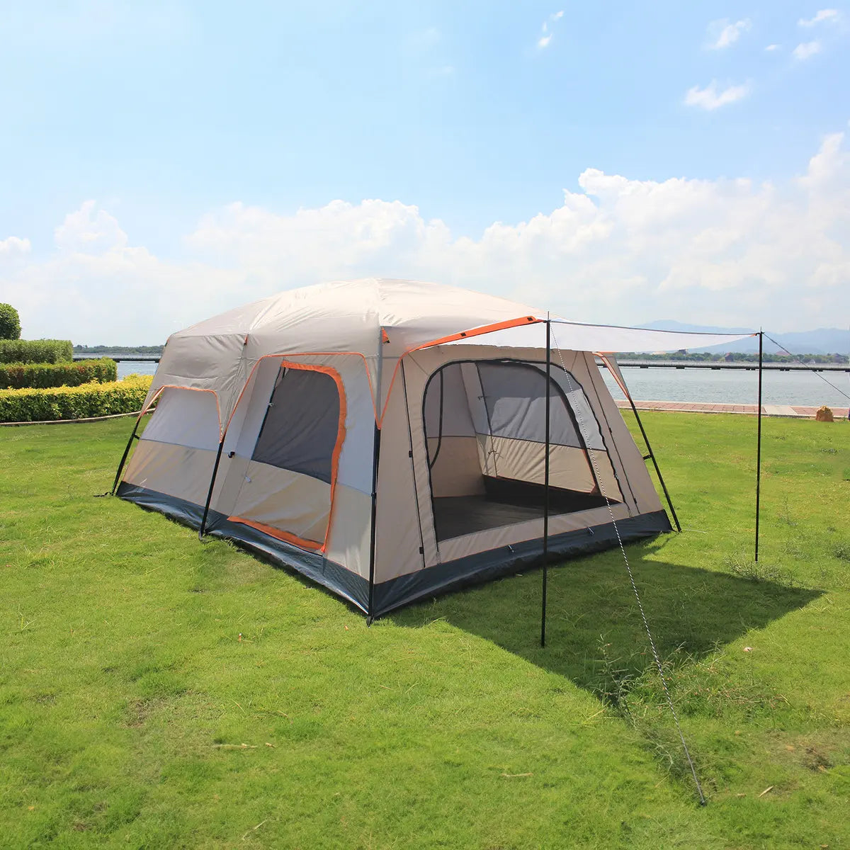 Carpa Miglu Camping 6-8 Outdoor Lodge Khaki