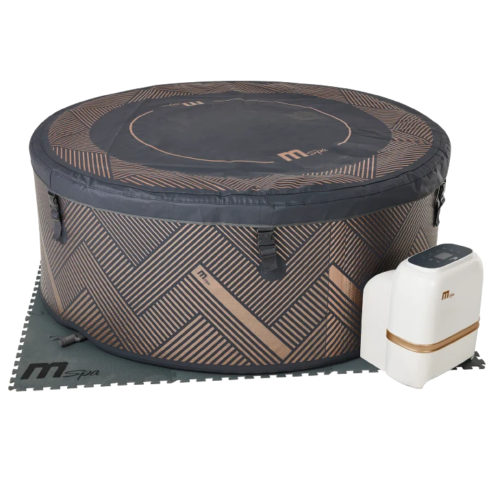 Hot Tub Spa Portátil MSPA MONO ECO 8 Frame WiFi F-MO082WE, Cafe