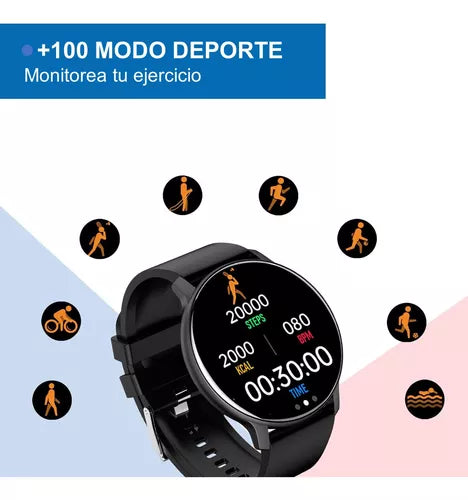 Reloj Inteligente Linkon Smartwatch Dorado