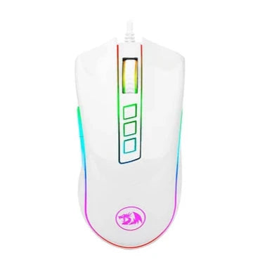 Mouse Gamer Redragon Cobra M711W Blanco