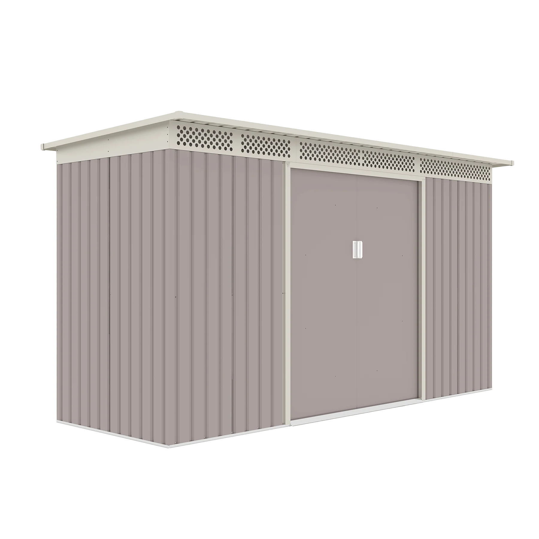 Bodega de Jardín Halten Modelo Bellac 343x184x142 cm, Beige