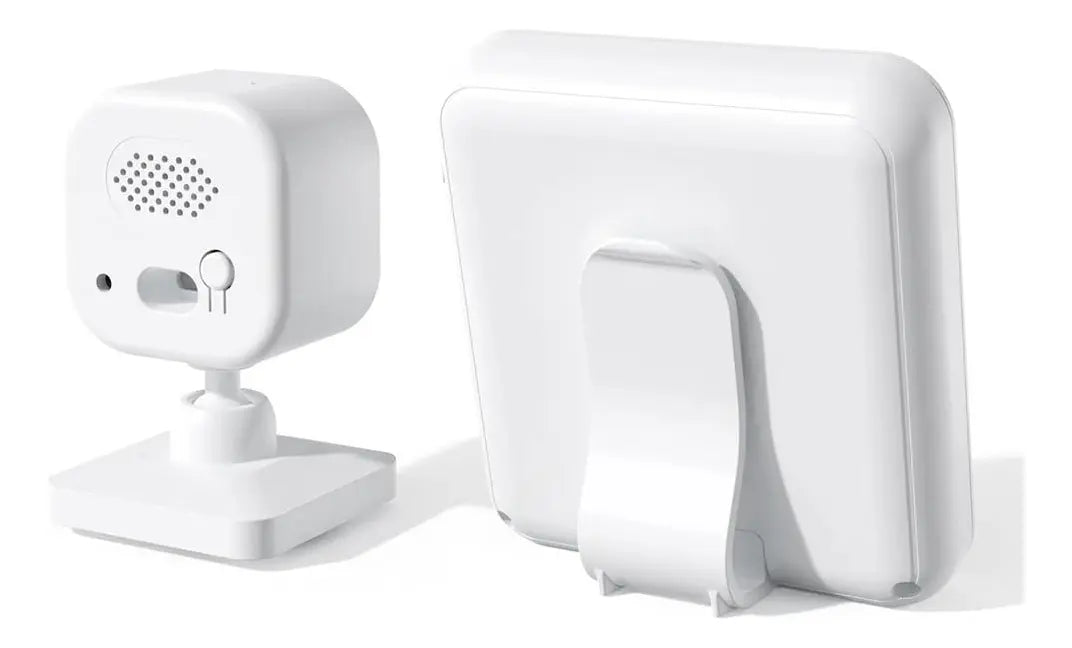 Monitor de Bebé con Cámara y Visión Nocturna 2.8 Pulgadas Blanco