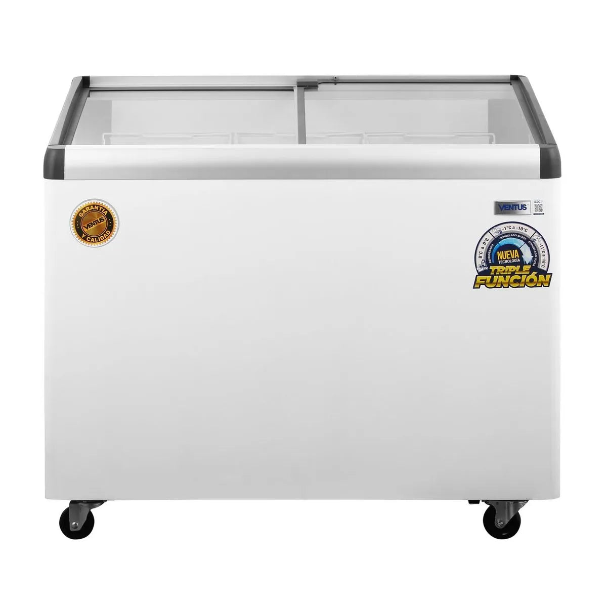 Conservadora Ventus Ctv-340i Blanco 340lt