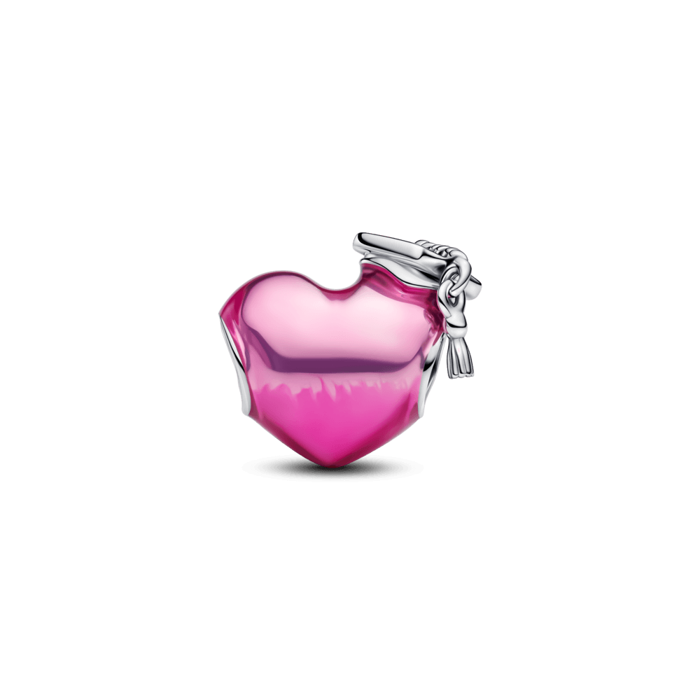 Charm Corazon Y Graduacion 2025 Pandora Rosa T/U