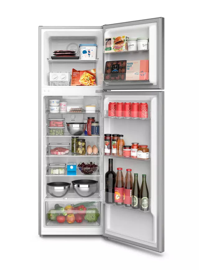 Refrigerador Mademsa 247L No Frost Top Freezer Inverter Puerta Reversible Altus 1250I Inox