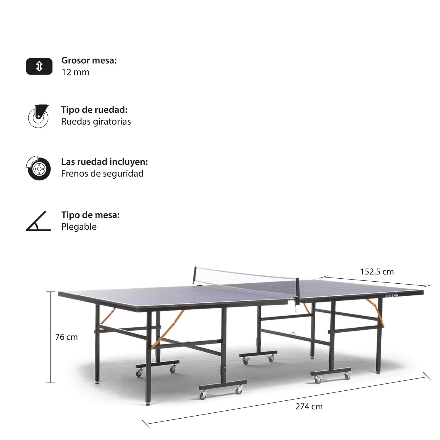 Mesa De Ping Pong Ultimate Fitness M2 [Openbox]