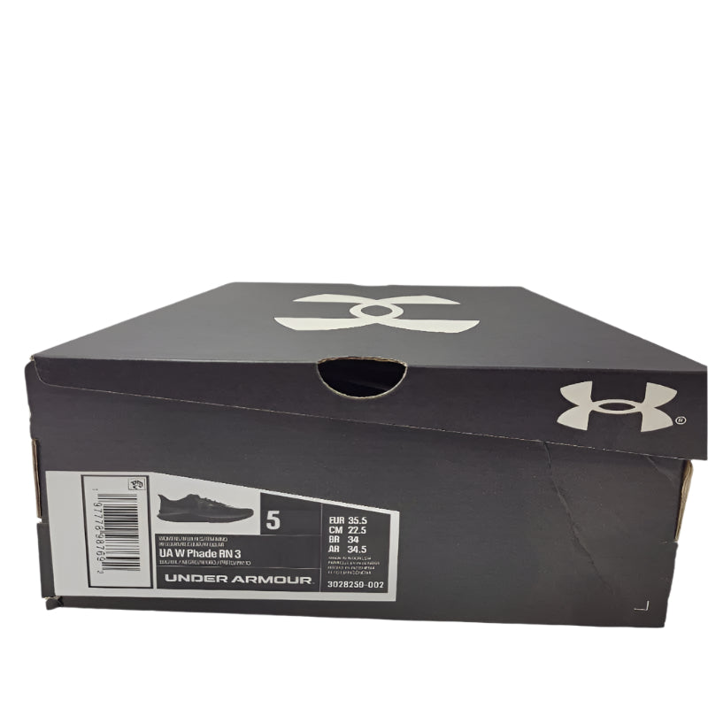 Zapatillas Deportivas Under  Armour Ua W Phade Rn 3 Negro 35.5 Femenino