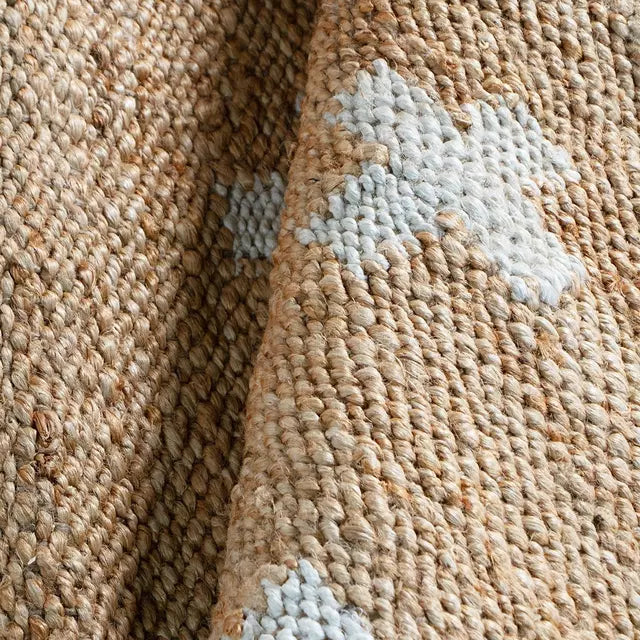 Alfombra Form Design Cruces Natural Con Blanco Yute Yute 200x300cm
