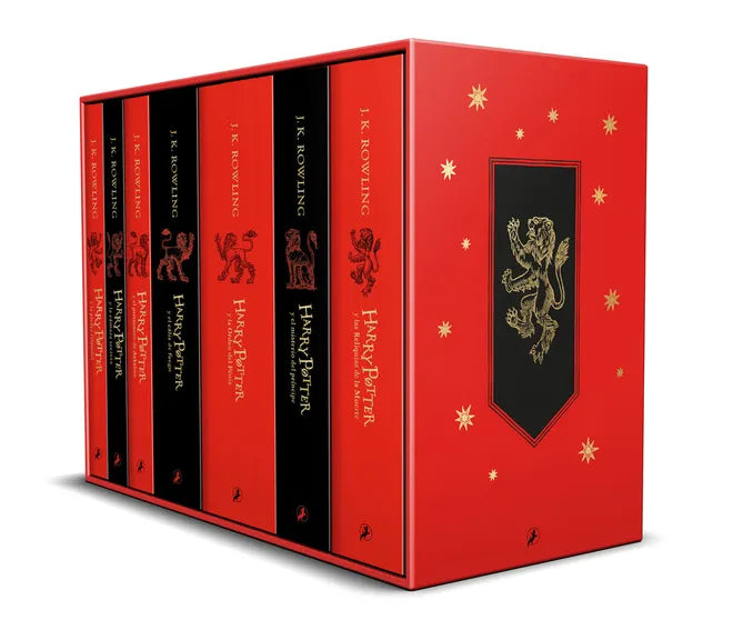 Estuche de Libros Edición Limitada Gryffindor Harry Potter