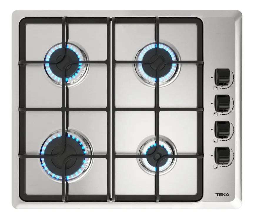 Cocina Encimera Teka Hlx 640 Kba1cix Acero Inox
