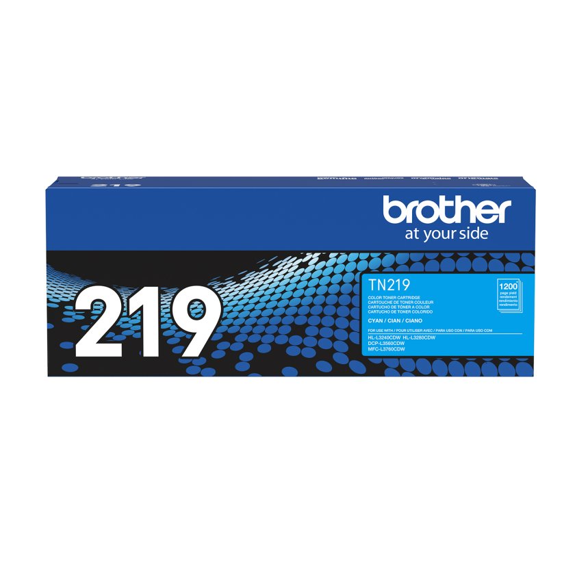 Cartucho de toner BROTHER TN219 CIAN