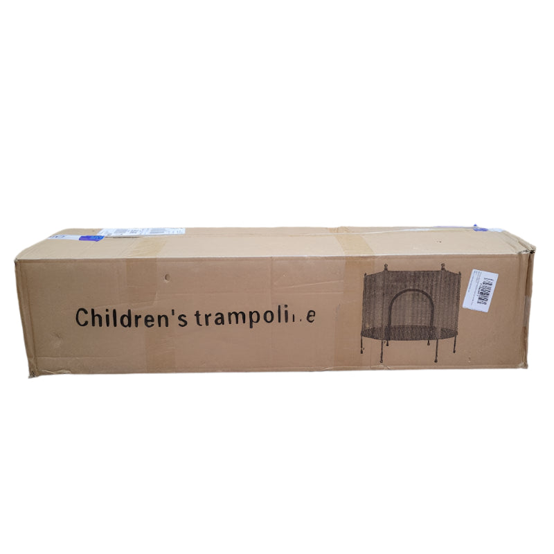 Trampollin Cama Elastica Con Malla Para Ninos Generico Azul 140 Cm
