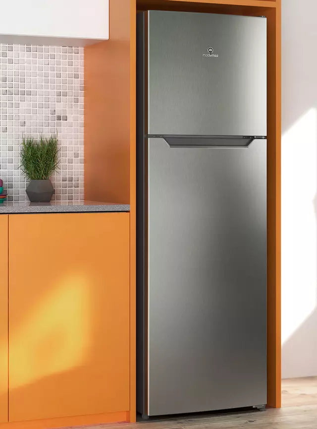 Refrigerador Mademsa 247L No Frost Top Freezer Inverter Puerta Reversible Altus 1250I Inox