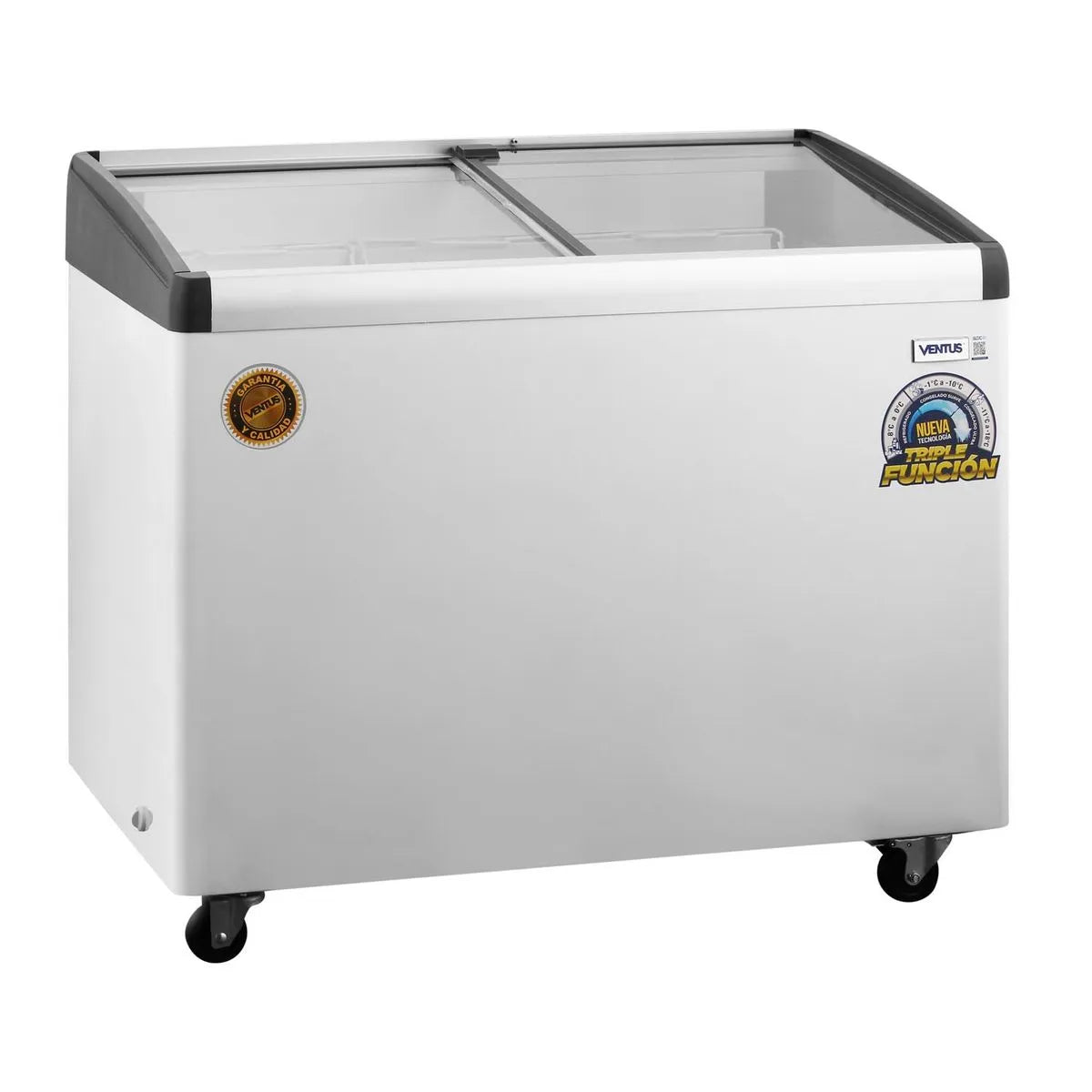 Conservadora Ventus Ctv-340i Blanco 340lt