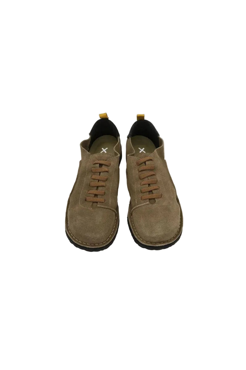 Zapato Bestias Tengu Macho Suede Almendra 44 Masculino