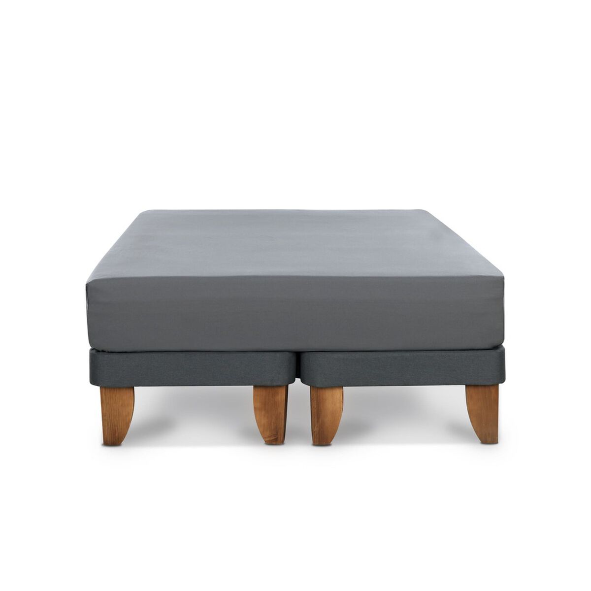 Juego De Sabana King Cic 180 Hilos Gris
