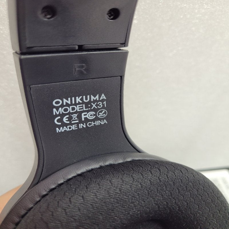 Audifonos Gamer Con Microfono Onikuma X31 Negro