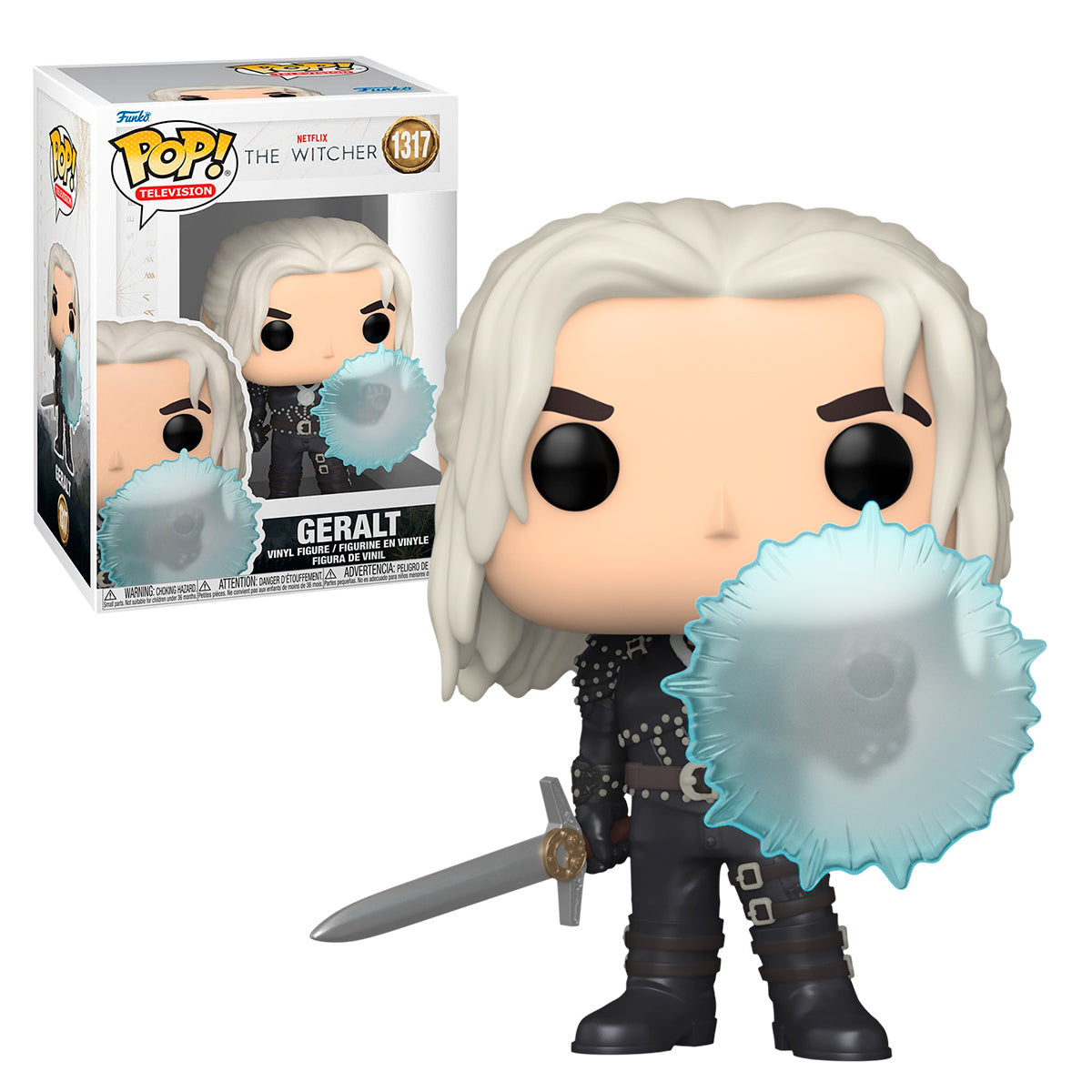 Figura De Coleccion Funko Pop The Witcher 1317  Geralt