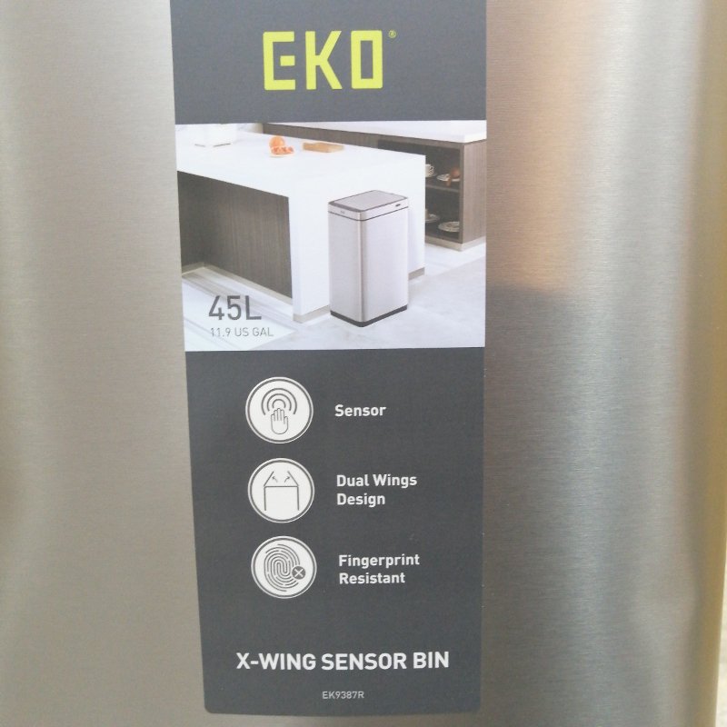Basurero De Sensor X-Wing Eko Ek9387r Inox
