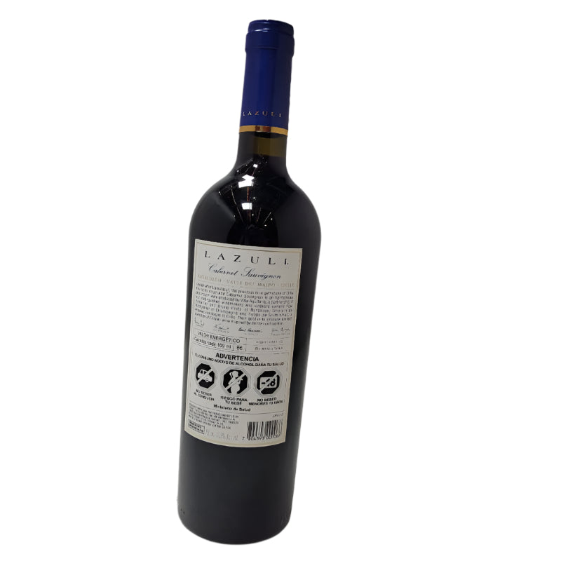Vino Tinto Aquitania Lazuli Cabernet Sauvignon Valle Del Maipo 750ml 2020
