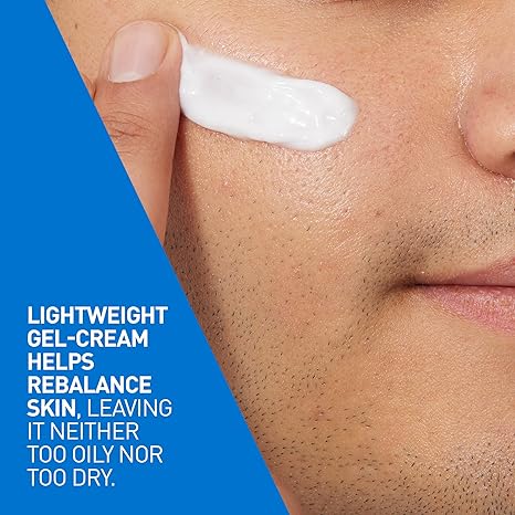 Gel - Crema  Hidratante Cerave Reequilibra La Piel  Grasa 52 Ml