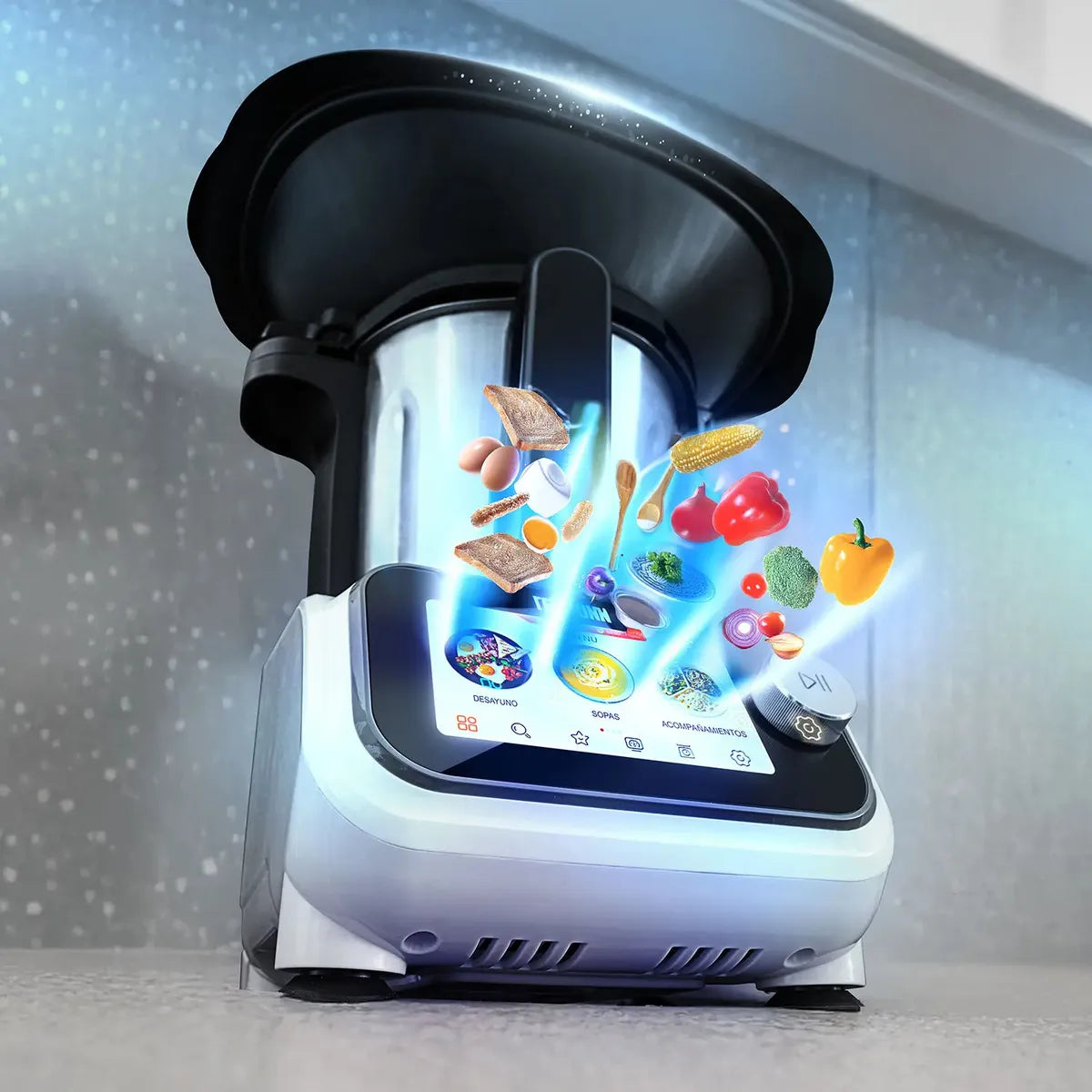 Robot de Cocina Telefunken Robot Chef 3.5 Litros Blanco
