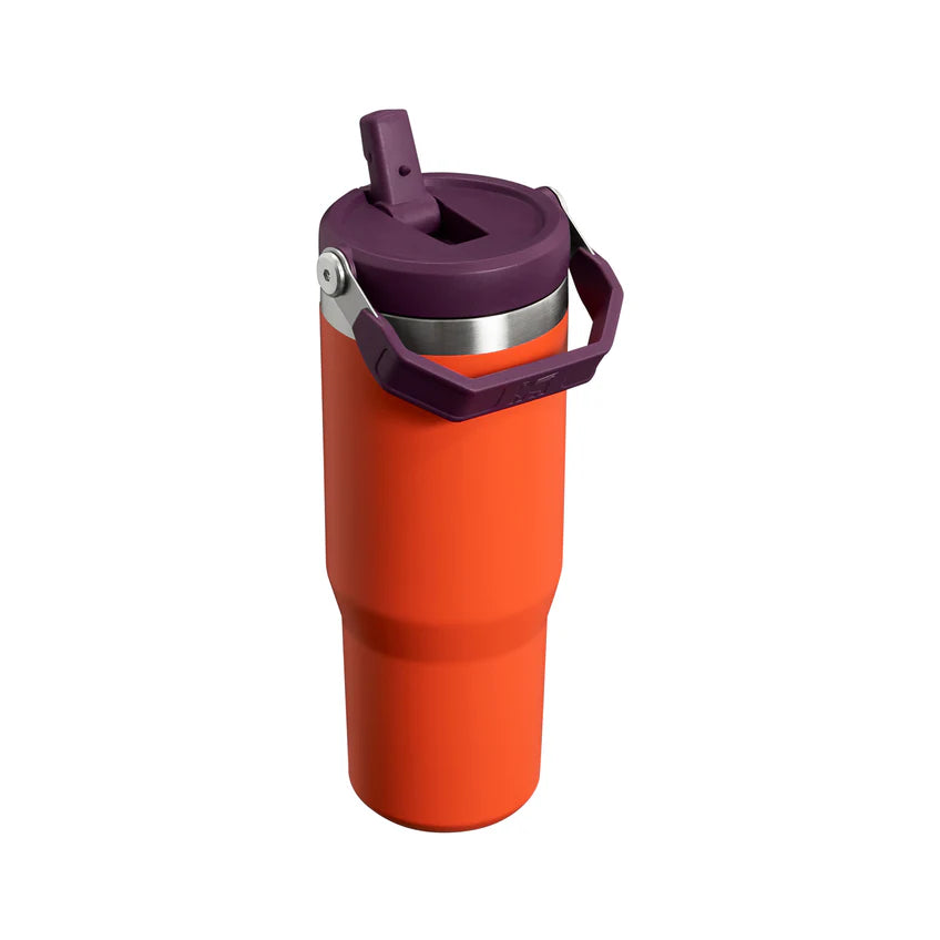 Vaso Stanley Tumbler Tigerlily Plum 30 0z